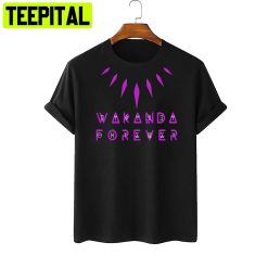 Art Marvel Black Panther 2 Vintage Wakanda Forever 2022 Movie Unisex T-Shirt