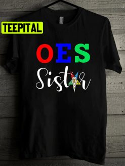 Art Oes Sistars Order Of Eastern Star Unisex T-Shirt