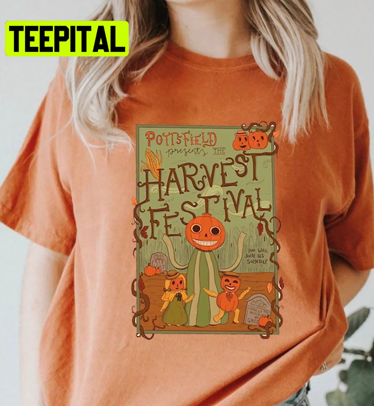 Art Vintage The Garden Wall Halloween Trending Unisex Shirt – Teepital – Everyday  New Aesthetic Designs