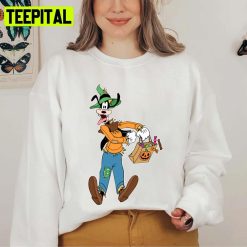 Asking For Candies Goofy Halloween Spooky Night Unisex Sweatshirt