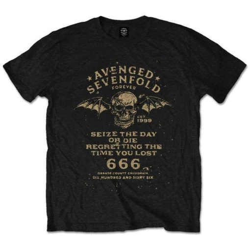 Avenged Sevenfold Unisex Tee Seize the Day Shirt