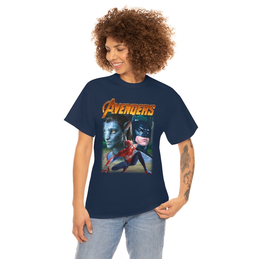 Avengers t shirt with avatar sale