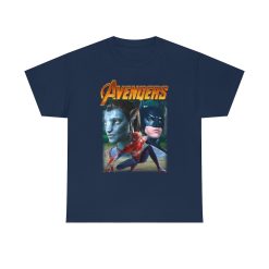 Avenger Funny Mash Up Geek Avatar Batman Spider Man Unisex T-Shirt