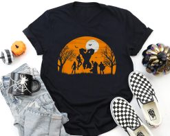 Avengers Silhouette Halloween Marvel Comics Holiday Unisex T-Shirt