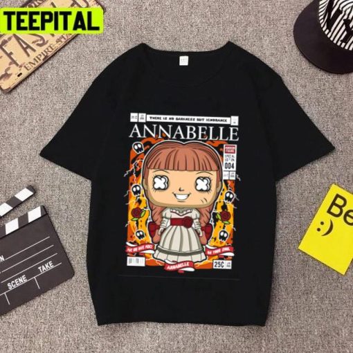 Baby Doll Chibi Book Cover Annabelle Unisex T-Shirt