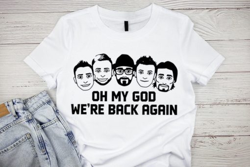 Backstreet Boys Tour 90s Music Bsb Rock New Art T-Shirt