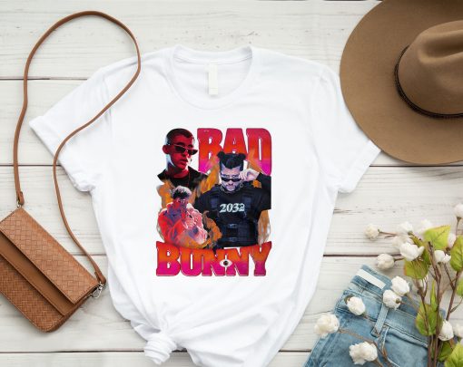 Bad Bunny Conejo Malo Reggaeton Vintage Unisex T-Shirt