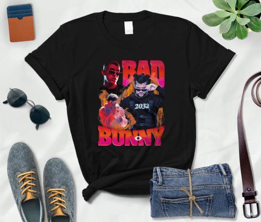 Bad Bunny Conejo Malo Reggaeton Vintage Unisex T-Shirt