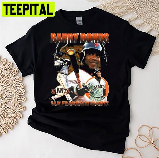 Barry Bonds San Fransisco Giants Vintage Unisex T-Shirt