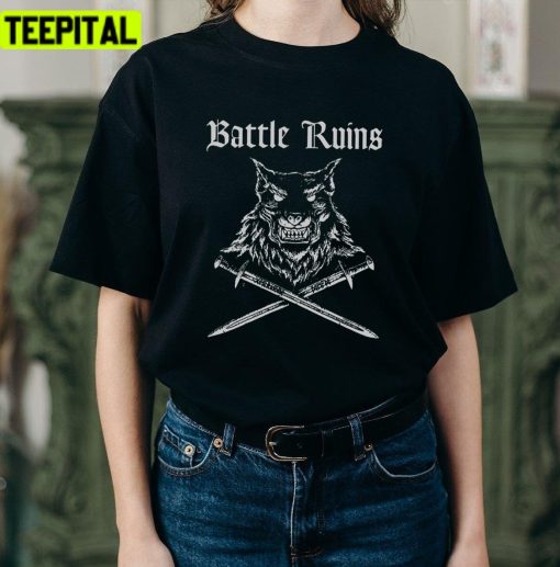 Battle Ruins Punk Oi! Premium The Varukers Unisex T-Shirt