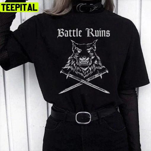 Battle Ruins Punk Oi! Premium The Varukers Unisex T-Shirt