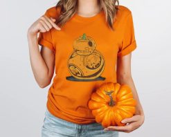 Bb 8 Pumpkin Carving Halloween Disney And Pixar Star Wars Unisex T-Shirt