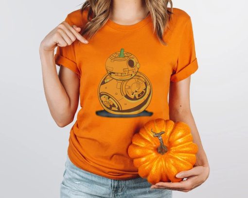 Bb 8 Pumpkin Carving Halloween Disney And Pixar Star Wars Unisex T-Shirt