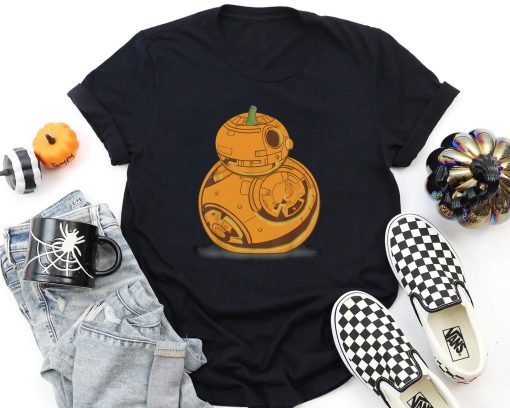 Bb 8 Pumpkin Carving Halloween Disney And Pixar Star Wars Unisex T-Shirt