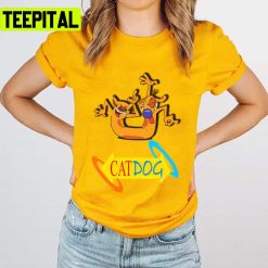 Be Friend Forever Merry Christmas Catdog Cartoon Catdog Unisex T-Shirt