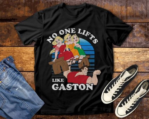 Beauty And The Beast Lifts Like Gaston T-Shirt