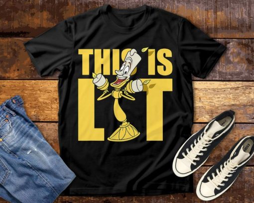 Beauty and the Beast Lumiere This is Lit T-Shirt