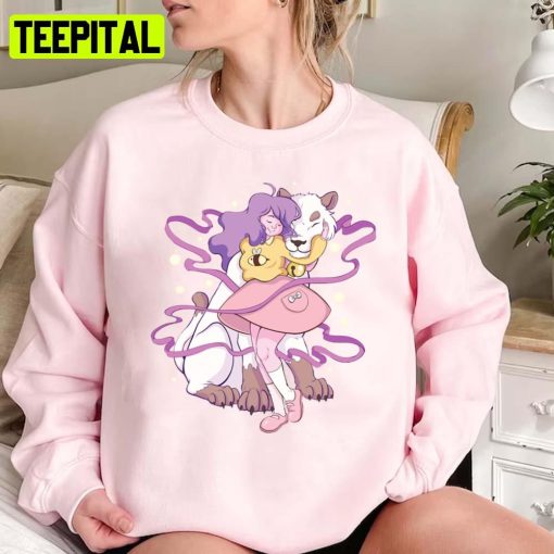 Bee And Wolflion Bee And Puppycat Unisex Sweatshirt