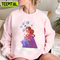 Bee Bubbles Bee And Puppycat Unisex Sweatshirt