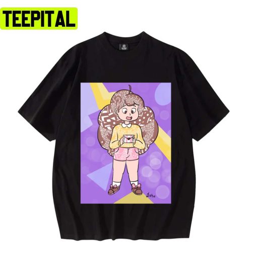 Bee Chibi Graphic Bee And Puppycat Unisex T-Shirt