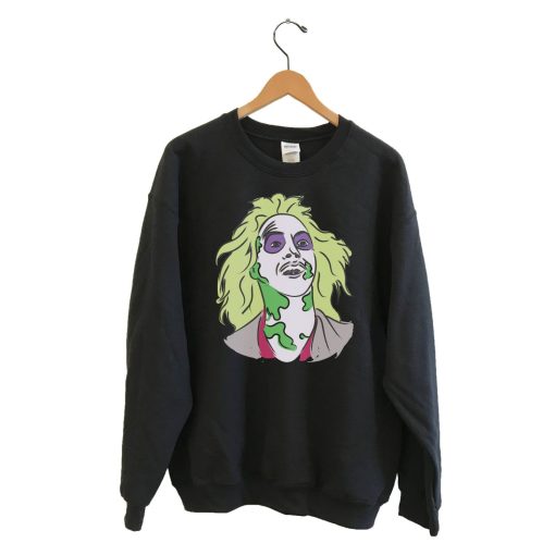 Beetlejuice Sweatshirt – Its Showtime – Vintage Horror Sweatshirt