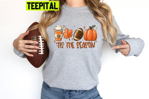 Bella Canvas 1tis The Season Autumn Halloween Trending Unisex Shirt