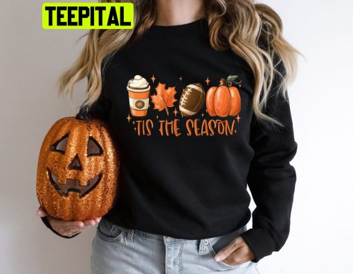 Bella Canvas 1tis The Season Autumn Halloween Trending Unisex Shirt