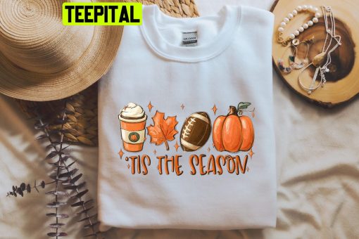 Bella Canvas 1tis The Season Autumn Halloween Trending Unisex Shirt