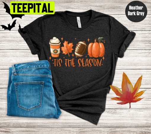 Bella Canvas 1tis The Season Autumn Halloween Trending Unisex Shirt