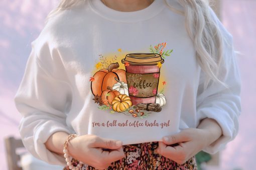 Bella Canvas I Am A Fall And Coffee Kinda Lover Autumn Halloween Trending Unisex Shirt