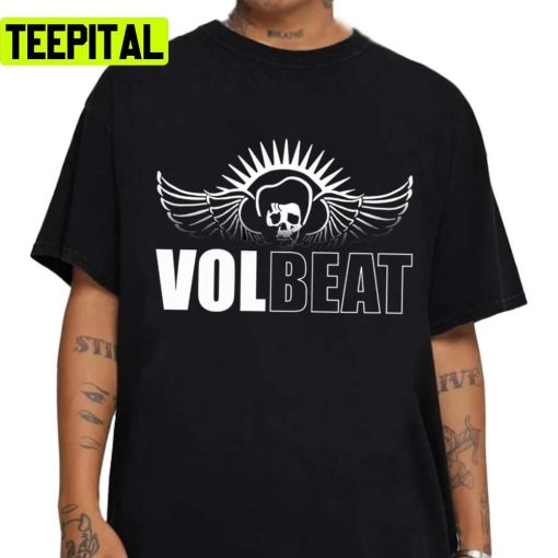 Best Design Black Wings Logo Volbeat Band Unisex T-Shirt