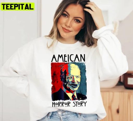 Biden Horror American Zombie Story Joe Halloween Spooky Night Unisex Sweatshirt