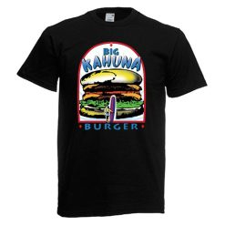 Big Kahuna Burger Pulp Fiction Mens Black Red Gray White T-Shirt