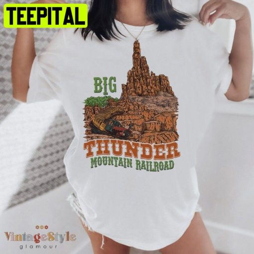 Big Thunder Mountain Railroad Vintage Unisex T-Shirt