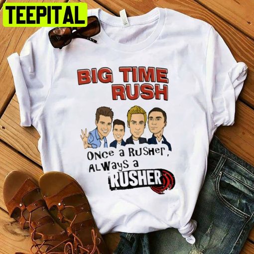 Big Time Rush Forever Tour 2022 Cartoon Art Unisex T-Shirt