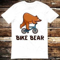 Bike Bear Riding A Bicycle T-Shirt