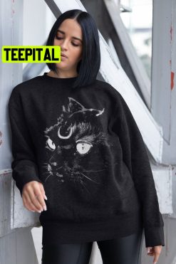 Black Cat Unisex Sweatshirt