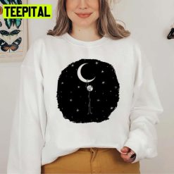 Black Design Man In The Moon Kid Cudi Unisex Sweatshirt