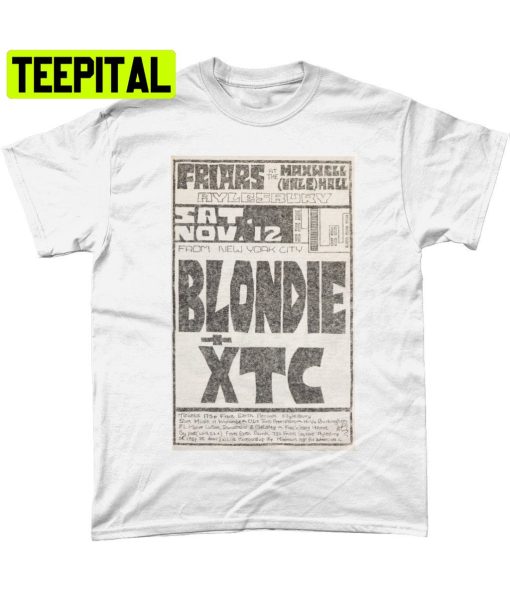 Blondiextc Nyc Punk Flyer Trending Unisex Shirt