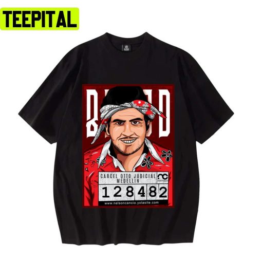 Blood Style Pablo Escobar Narcos Unisex T-Shirt