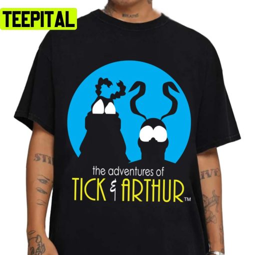 Blue Design Tick And Arthur The Tick Unisex T-Shirt