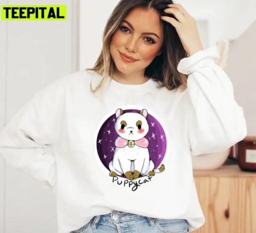 Blushycat Chibi Bee And Puppycat Unisex Sweatshirt