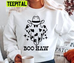 Boo Haw Cowboy Ghost Halloween Trending Unisex Shirt