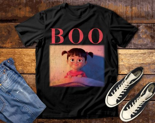 Boo Monster Inc Disney Homage T-Shirt