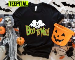 Boo To You Cute Mickey Ear Boo Disney Halloween Unisex T-Shirt