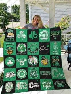 Boston Celtics Quilt Blanket