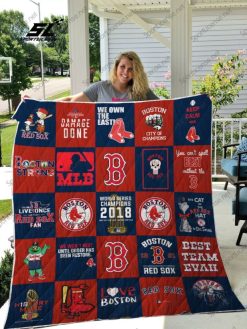 Boston Red Sox World Series Champions Quilt Blanket