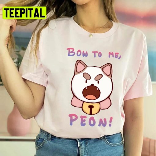 Bow To Me Peon Bee And Puppycat Unisex Sweatshirt