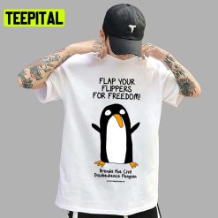 Brenda The Civil Disobedience Penguin Fitted Trending Unisex T-Shirt