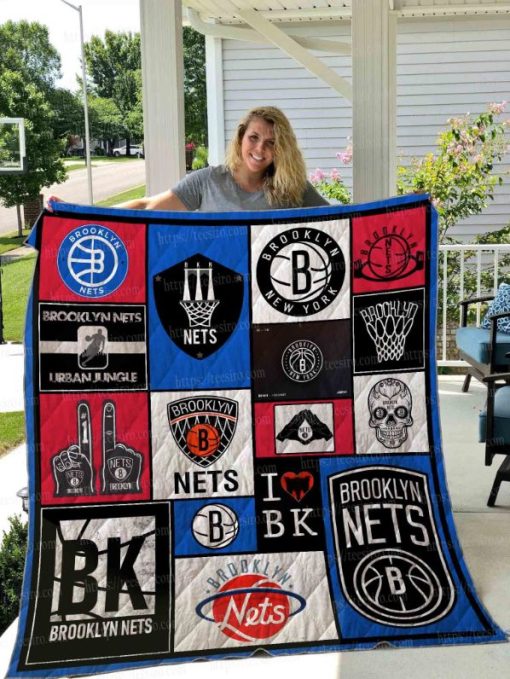 Brooklyn Nets Banket Collection Quilt Blanket